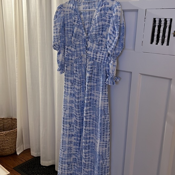 Spring Time In Brooklyn Print Dress - Picture 4 of 9